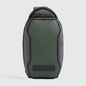 Piquadro Rover rubberized fabric sling backpack