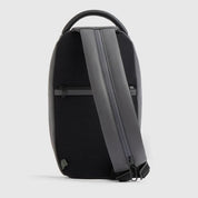 Piquadro Rover rubberized fabric sling backpack