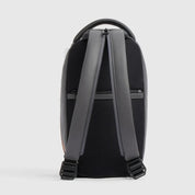 Piquadro Rover rubberized fabric sling backpack