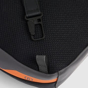 Piquadro Rover rubberized fabric sling backpack