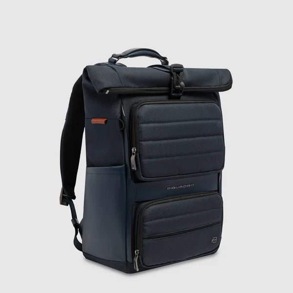 Zaino roll top porta PC 15,6" Oberon Piquadro