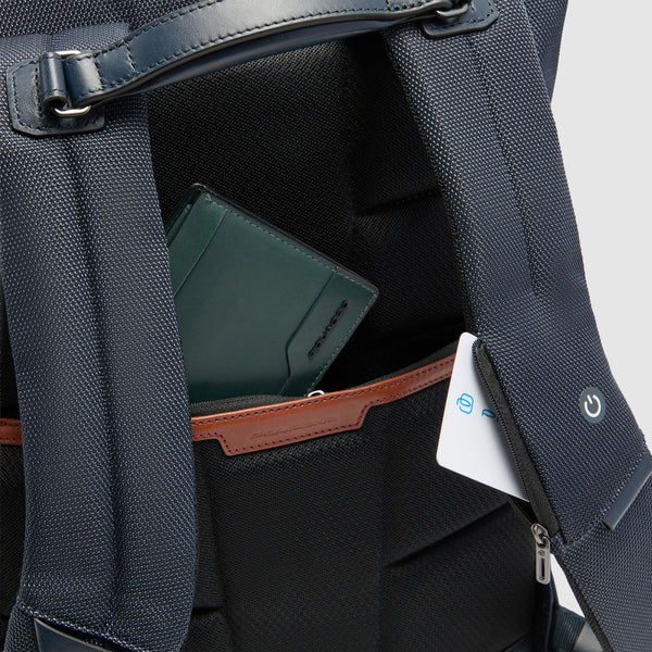 Zaino roll top porta PC 15,6" Oberon Piquadro