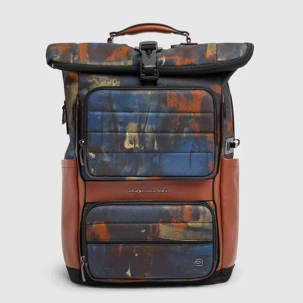 Zaino roll top porta PC 15,6" Oberon Piquadro