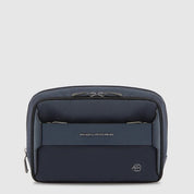 Piquadro Rover fabric and leather beauty case
