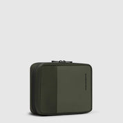 Beauty case SYNC in tessuto riciclato e pelle Piquadro