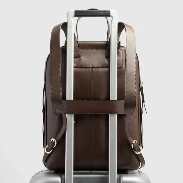Zaino porta pc Circle in pelle Piquadro