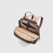 Backpack for pc and iPad®Pro 12.9 " Circle in leather Piquadro