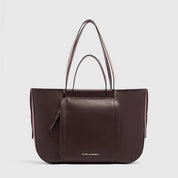 Borsa Shopping bag porta pc 14" Circle in pelle Piquadro
