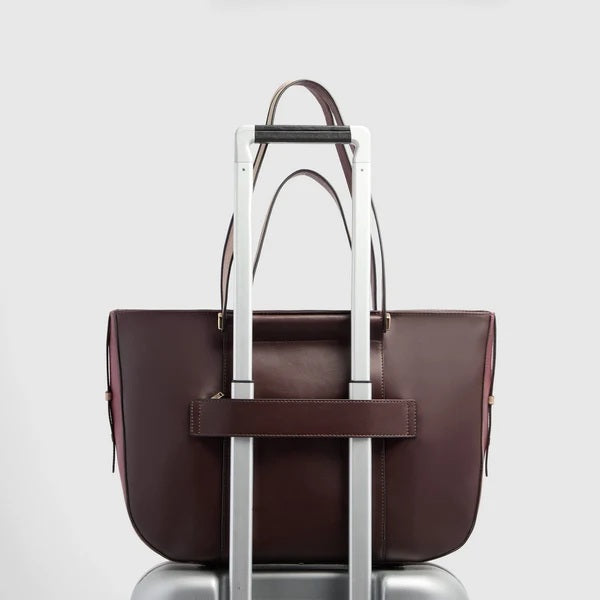 Borsa Shopping bag porta pc 14" Circle in pelle Piquadro