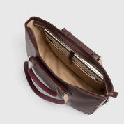 Borsa Shopping bag porta pc 14" Circle in pelle Piquadro