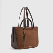 Borsa Shopping bag porta pc 14" Circle in pelle Piquadro