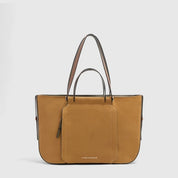 Borsa Shopping bag porta pc 14" Circle in pelle Piquadro