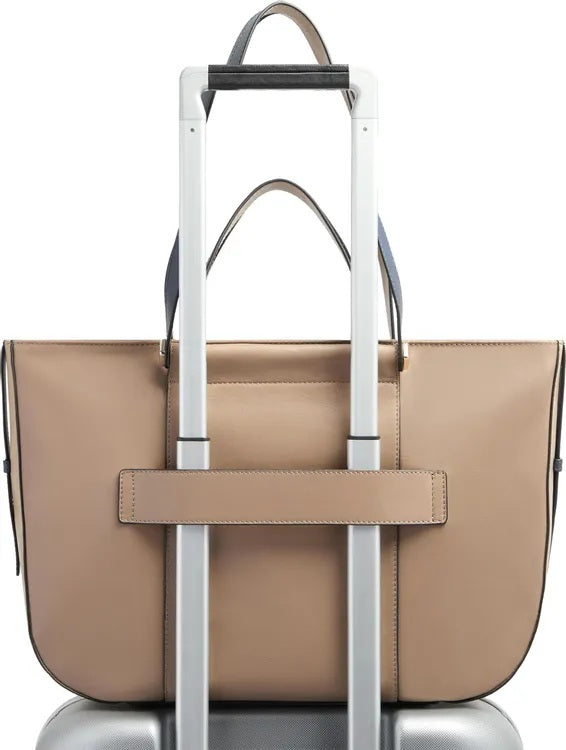 Borsa Shopping bag porta pc 14" Circle in pelle Piquadro