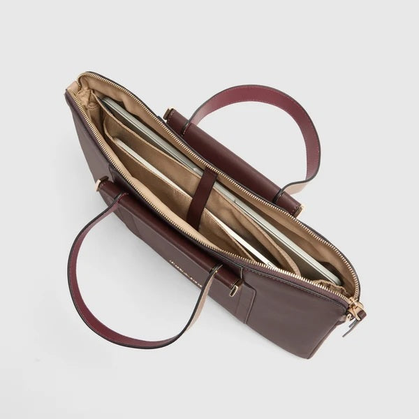 Circle Piquadro expandable briefcase for 15.6" pc