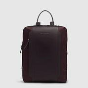 Zaino porta PC e porta iPad®Pro 13" Lyra in tessuto riciclato e pelle Piquadro