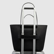 Borsa Shopping bag porta pc 14" Lyra in tessuto riciclato e pelle Piquadro