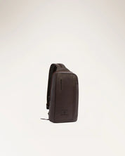 Piquadro Russel leather iPad sling bag
