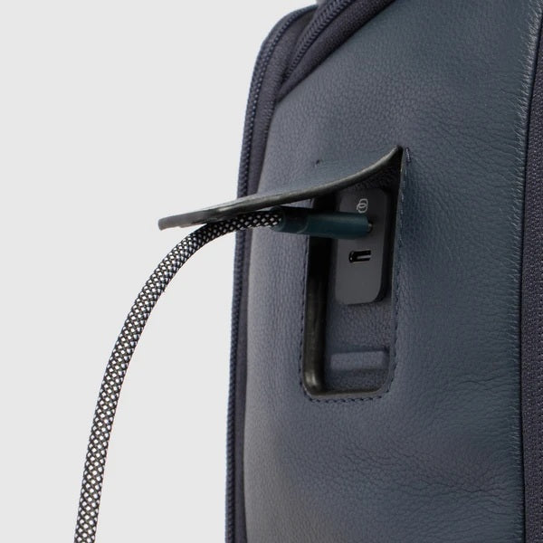 Zaino da viaggio porta pc 15,6" Russel in pelle Piquadro