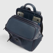 Zaino da viaggio porta pc 15,6" Russel in pelle Piquadro