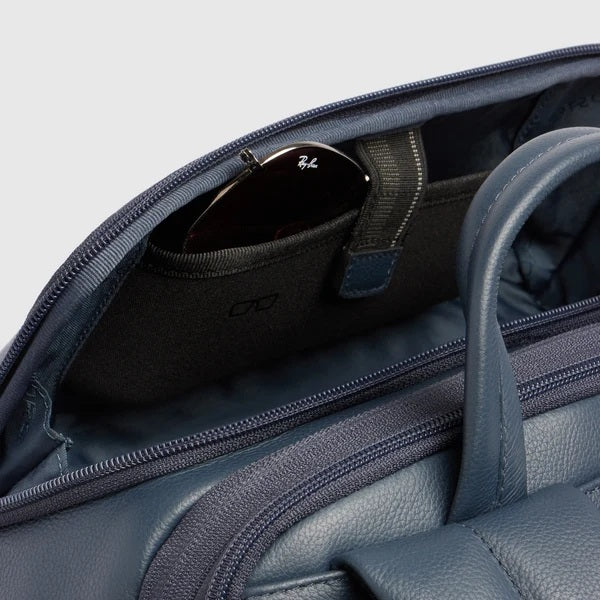 Zaino da viaggio porta pc 15,6" Russel in pelle Piquadro