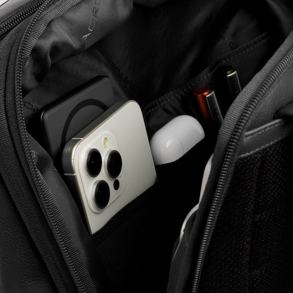 Zaino da viaggio porta pc 15,6" Russel in pelle Piquadro
