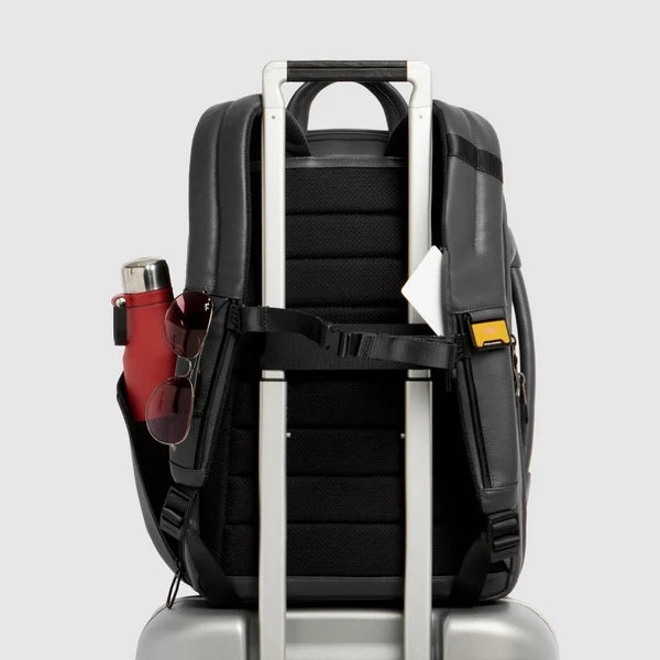 Zaino da viaggio porta pc 15,6" Russel in pelle Piquadro