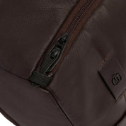 Piquadro Russel leather travel backpack for 15.6" laptop