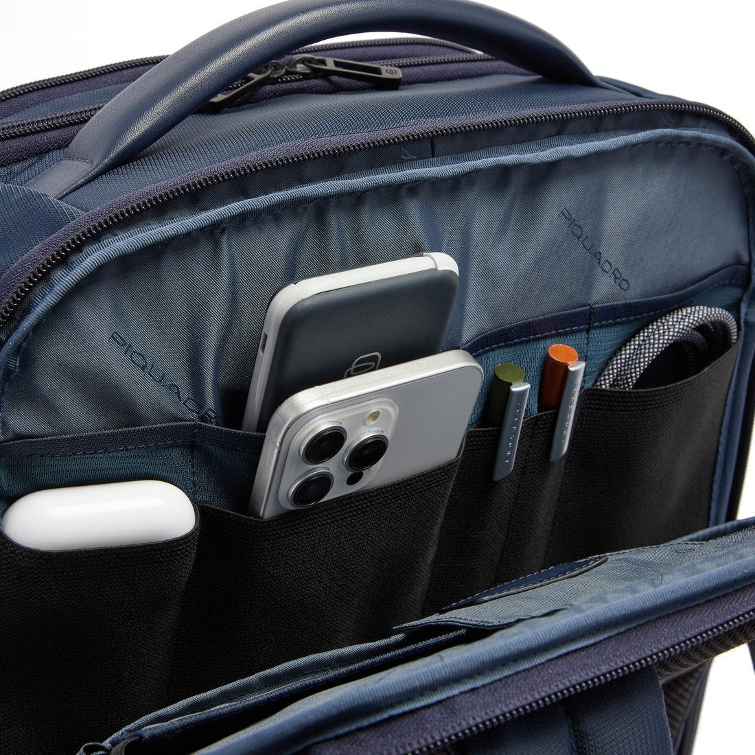 Zaino porta pc 17`` Wollem in tessuto Piquadro