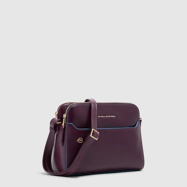 Borsa a tracolla Blue Square in pelle Piquadro