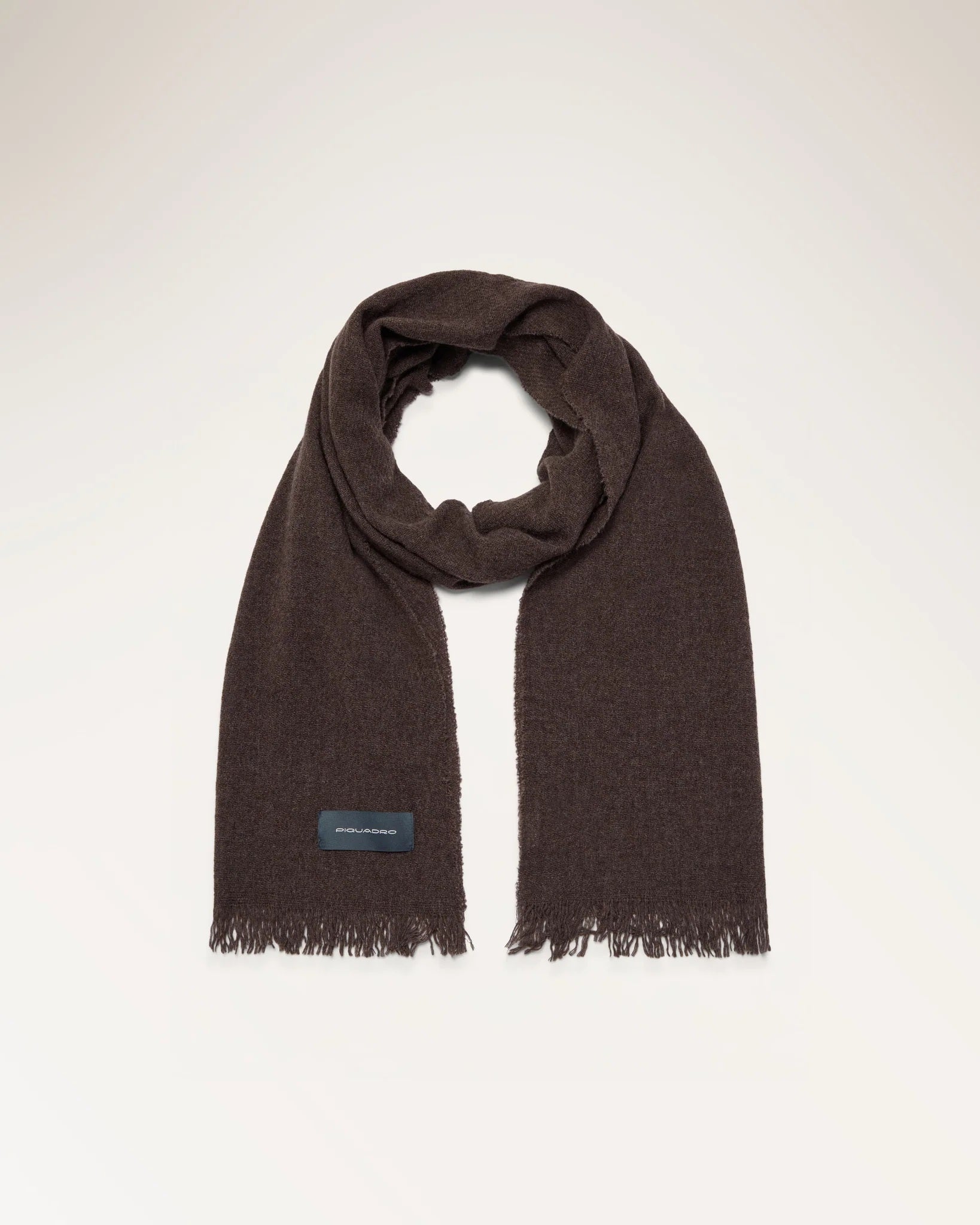 Piquadro wool-blend scarf