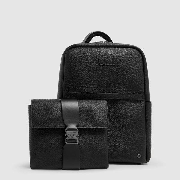 Zaino porta pc 14" Materia in pelle Piquadro