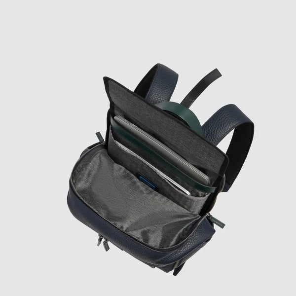 Zaino da viaggio porta pc 15,6" Materia in pelle Piquadro
