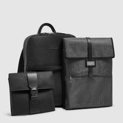 Zaino da viaggio porta pc 15,6" Materia in pelle Piquadro