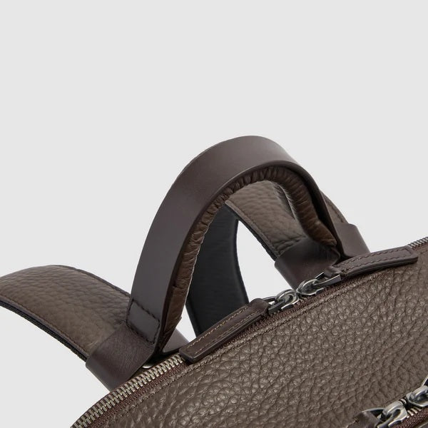 Zaino da viaggio porta pc 15,6" Materia in pelle Piquadro