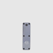 Piquadro Blue Square tracker keychain