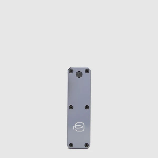 Piquadro Blue Square tracker keychain