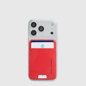 Portacarte di credito MagSafe® in pelle Piquadro