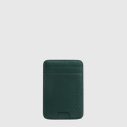 Portacarte di credito MagSafe® in pelle Piquadro