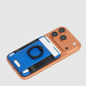 Piquadro Leather MagSafe® Credit Card Holder
