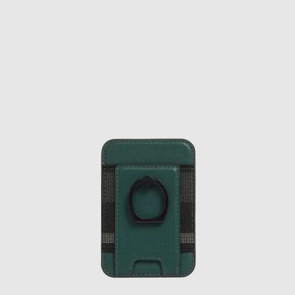 Portacarte di credito MagSafe® in pelle Piquadro