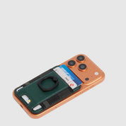 Portacarte di credito MagSafe® in pelle Piquadro