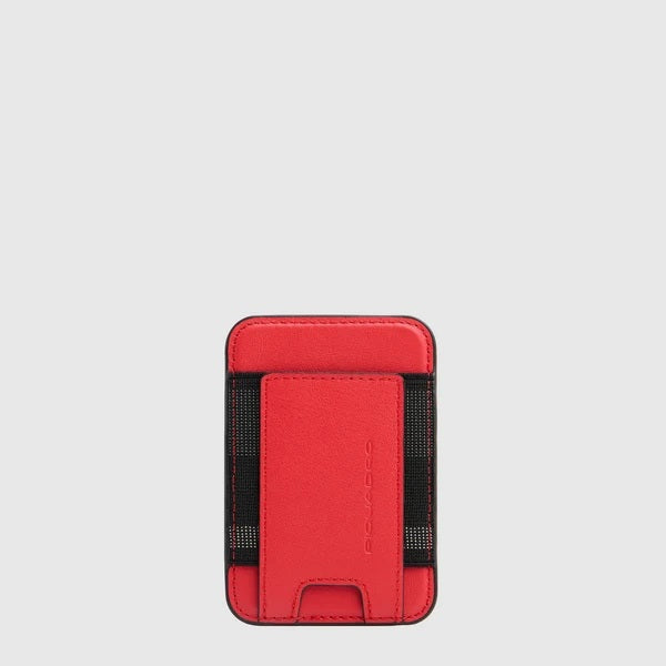 Portacarte di credito MagSafe® in pelle Piquadro
