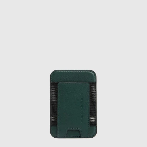 Portacarte di credito MagSafe® in pelle Piquadro
