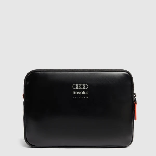 Pochette "Piquadro x Audi Revolut F1®" Blu Square in pelle Piquadro