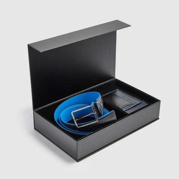 Piquadro Blue Square gift set