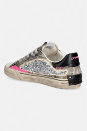 Sneakers Distressed in pelle e tessuto Crime London