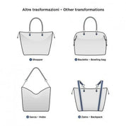 Borsa a spalla Thamara Plus Tg M in pelle Gabs