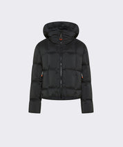 Dekker `Pomice` down jacket with `ingot` (bar-style) quilting