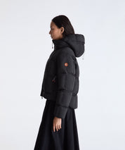 Dekker `Pomice` down jacket with `ingot` (bar-style) quilting