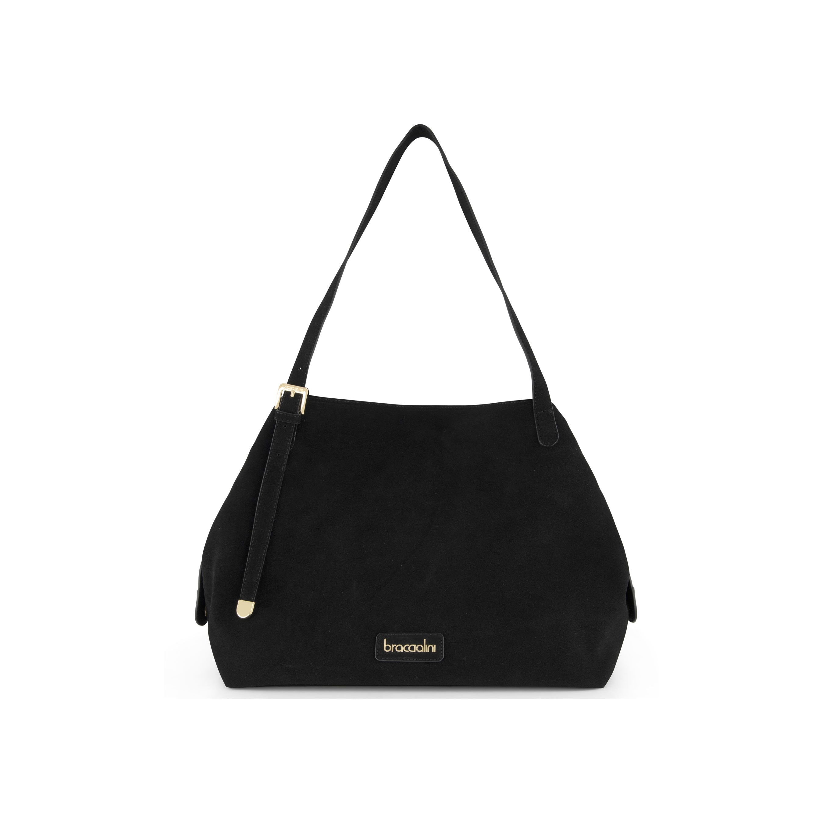 Borsa a spalla Sara in camoscio Braccialini